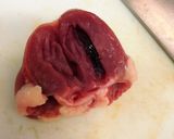 さっぱり味♪大葉まみれの♪鶏ハツ炒め作り方1写真