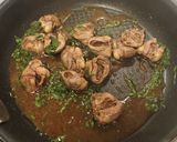 さっぱり味♪大葉まみれの♪鶏ハツ炒め作り方5写真