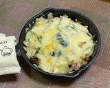 新玉ねぎとほうれん草のチーズ焼き作り方6写真