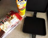 キャンプ飯 焼き肉まん作り方1写真