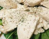 冷凍鶏肉で一気に作る●ゆで鶏の切り身作り方2写真