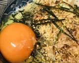 カツオ節＆刻み海苔の●たまごごはん丼作り方2写真