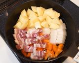 塩豚アレンジ＊野菜たっぷりポトフ作り方1写真