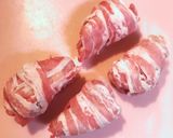 簡単♡冷凍おにぎりde肉巻きおにぎり作り方2写真