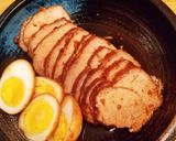 夕飯！煮豚作り方1写真