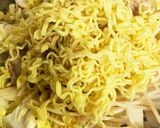 春キャベツと筍の醤油焼きそば作り方4写真