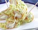 のび〜るチーズin竹輪作り方5写真