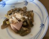 【木曽の郷土料理】すんきおかか作り方3写真