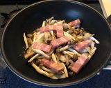 ☆我が家の簡単レシピ　和風きのこパスタ☆作り方4写真