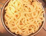 余り野菜としそ昆布の焼きうどん作り方3写真