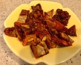ドライトマトとサーディンの全粒粉パスタ作り方1写真
