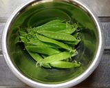 絹さやえんどうのボイル作り方2写真