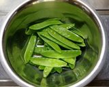 絹さやえんどうのボイル作り方3写真