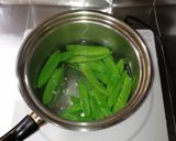 絹さやえんどうのボイル作り方4写真