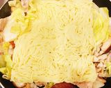 簡単♡豚肉と春キャベツの塩昆布焼きそば作り方7写真