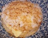 玄米餅麦ご飯のチーズ山賊焼き作り方9写真