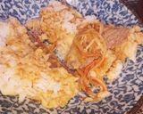 玄米餅麦ご飯のチーズ山賊焼き作り方10写真