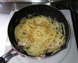 玉ねぎとベーコンのパスタ作り方6写真