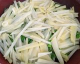 簡単オイシイ！じゃが芋とニラのガレット作り方2写真
