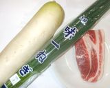 豚バラ肉大根の煮物♪簡単カレー粉で作り方1写真