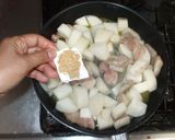 豚バラ肉大根の煮物♪簡単カレー粉で作り方10写真
