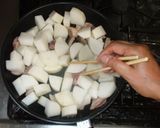 豚バラ肉大根の煮物♪簡単カレー粉で作り方8写真