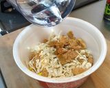 オットのキッチン ～カップ麺チャーハン～作り方4写真
