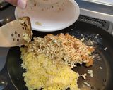 オットのキッチン ～カップ麺チャーハン～作り方8写真