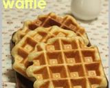 バナナのベルギーワッフル作り方7写真
