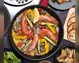 【本格】スペイン気分♩フライパンパエリア作り方11写真