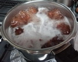 皮まで柔らかい　金時豆の甘煮(きんとん風作り方3写真