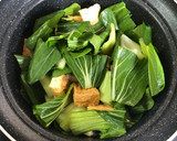 旬のチンゲン菜と厚揚げの卵とじ作り方4写真