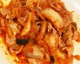 レンジで豚キムチ作り方4写真