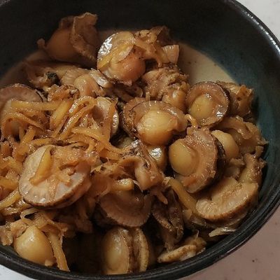 ベビーホタテ佃煮1.8キロ ベビーホタテの佃煮 レシピ・作り方 by tapiokamaatyan - 楽天レシピ