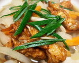 めんつゆで加賀揚げと玉ねぎの炊いたん作り方9写真