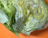ナイフとフォークでたべるレタスのサラダ◎作り方4写真