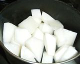 ご飯がすすむ！大根の甘辛土佐煮作り方1写真