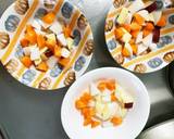 全てレンジ焼売の温野菜包みポン酢蒸し煮作り方15写真