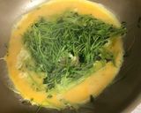 豆苗の卵炒め作り方4写真