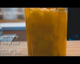 材料2つ♪オレンジマンゴースムージー作り方2写真