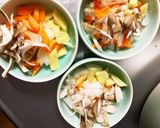 全てレンジ白滝ごろごろ野菜味噌炒め作り方12写真