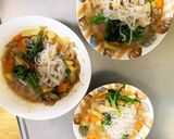 全てレンジ白滝ごろごろ野菜味噌炒め作り方22写真