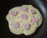 アメリカンドック風なホットケーキ作り方3写真