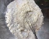 フライパンでオオバコ入りパン☆作り方1写真