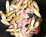 豚肉とごぼうのバタポン炒め作り方2写真