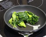 卵とほうれん草のサンドイッチ作り方3写真