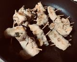 豚の梅しそチーズ巻き、チャチャッと焼き作り方3写真