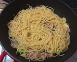 春キャベツとベーコンのペペロンチーノ作り方8写真