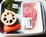 野菜たっぷり・レンコンはさみ焼き作り方1写真