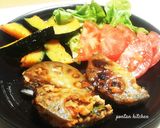 野菜たっぷり・レンコンはさみ焼き作り方16写真